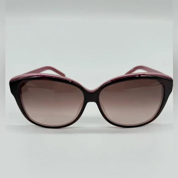 Lacoste L861S Burgundy Cat Eye Sunglasses w/ Case